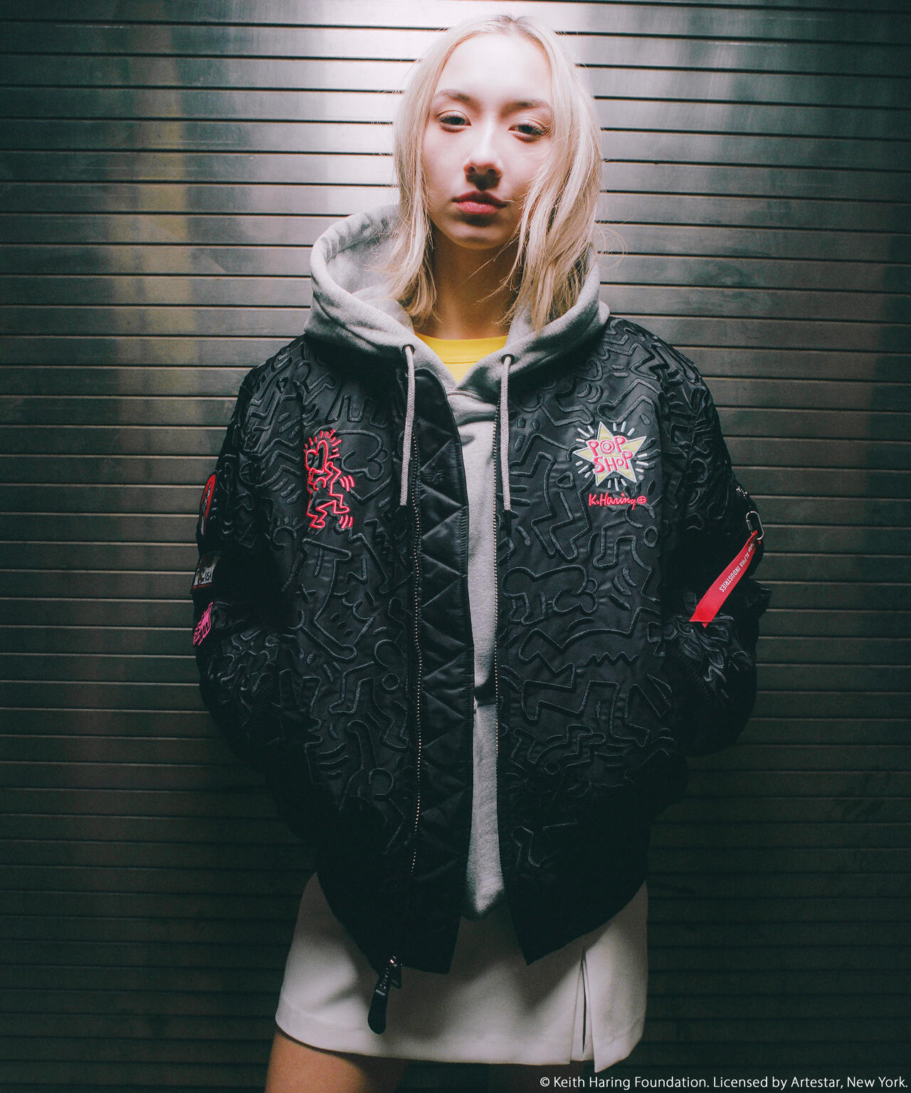 Keith Haring X Alpha MA-1 ALL OVER EMBROIDERY | Alpha Industries