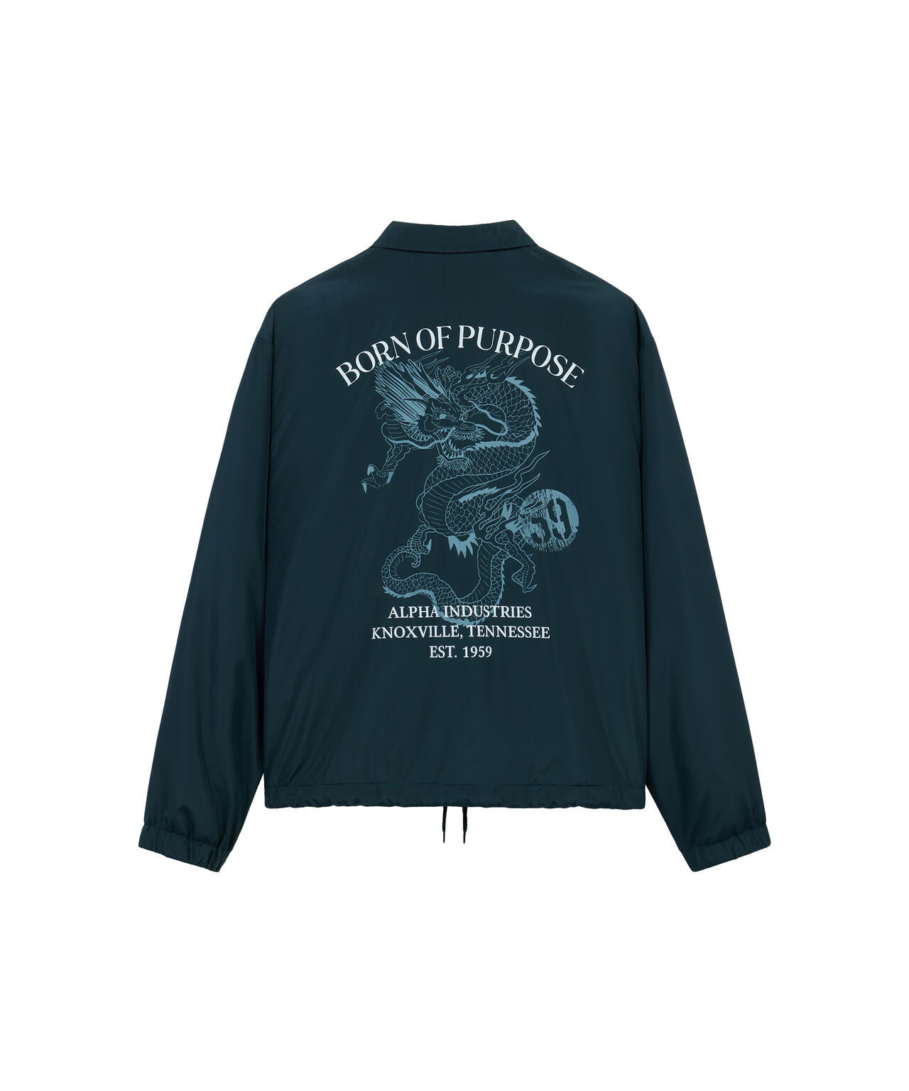 HAMPTON RELAXED FIT DRAGON COACHES JACKET