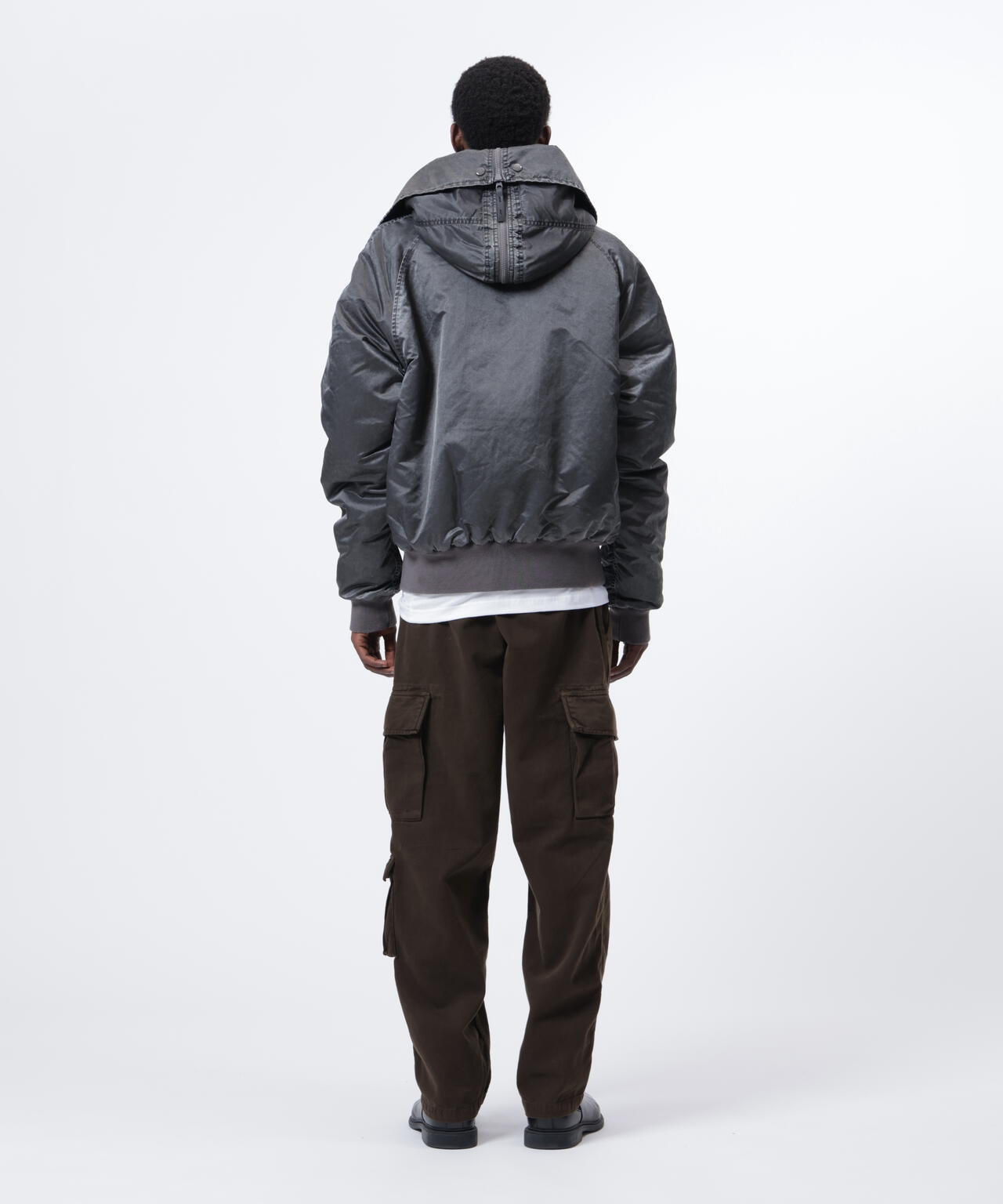 ひ*で様 ベビモンパリタ　h2hエイナ着用トラックジャケット　L　美 BATTLEWASH N-2B HERITAGE FIT PARKA / バトルウォッシュ エヌツービー