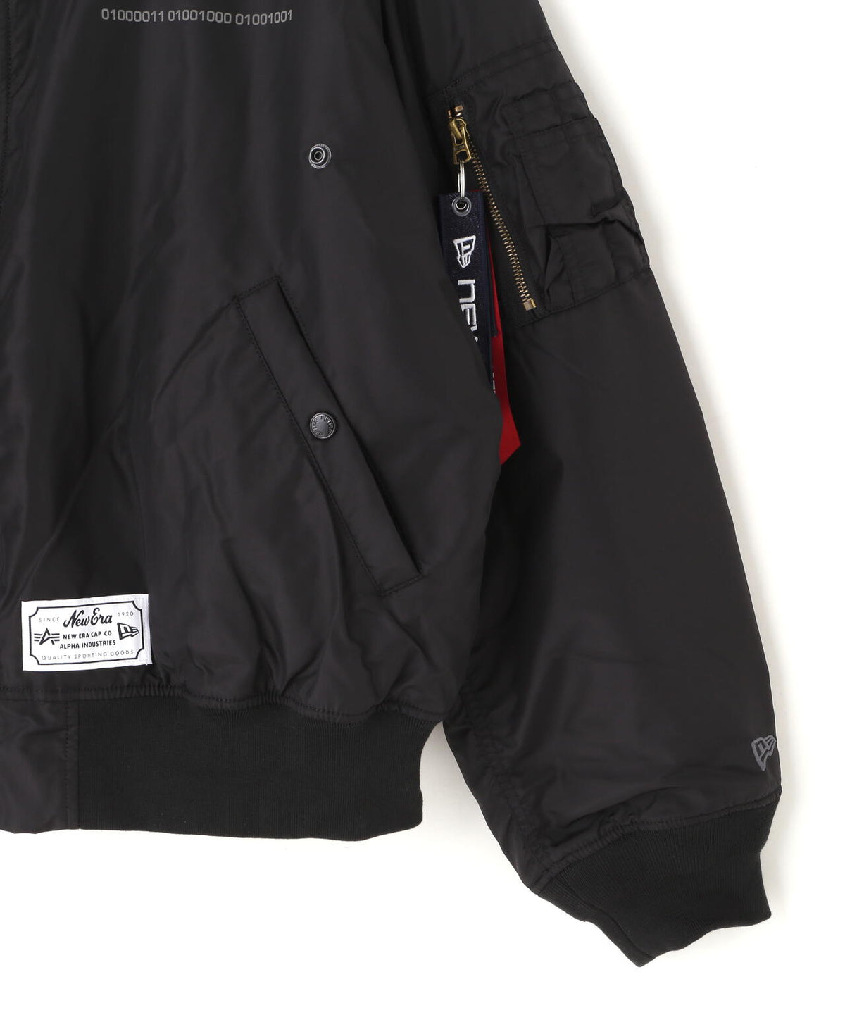 《MLB X ALPHA X NEW ERA》MA-1 2in1 FLIGHT JACKET & VEST シカゴ・ホワイトソックス