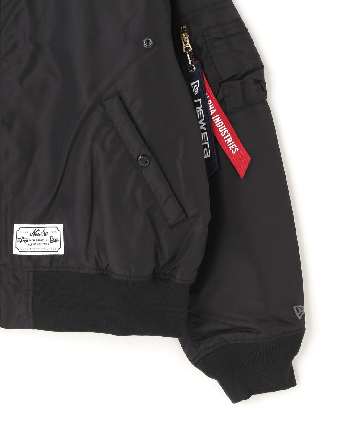 《MLB X ALPHA X NEW ERA》MA-1 2in1 FLIGHT JACKET & VEST サンディエゴ・パドレス