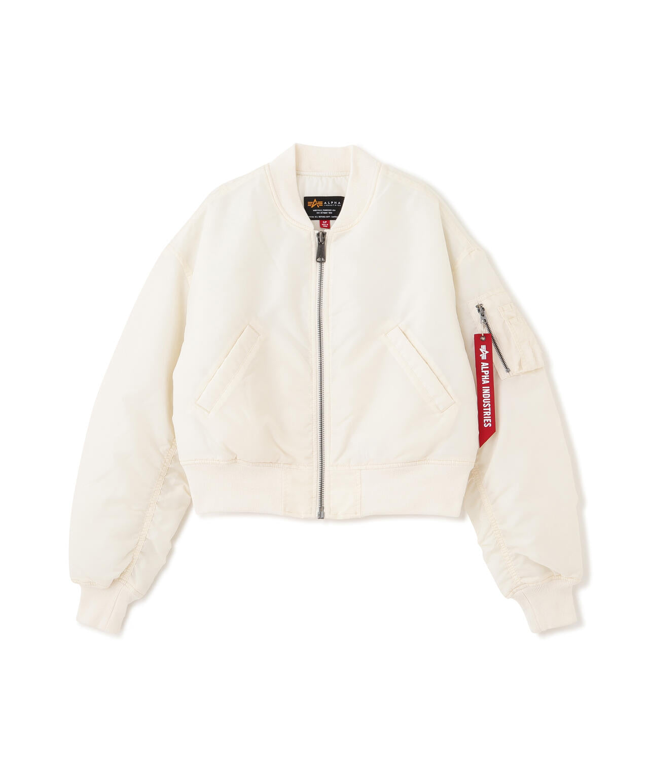 OXFORD WOMEN MA-1 CROPPED FLIGHT JACKET