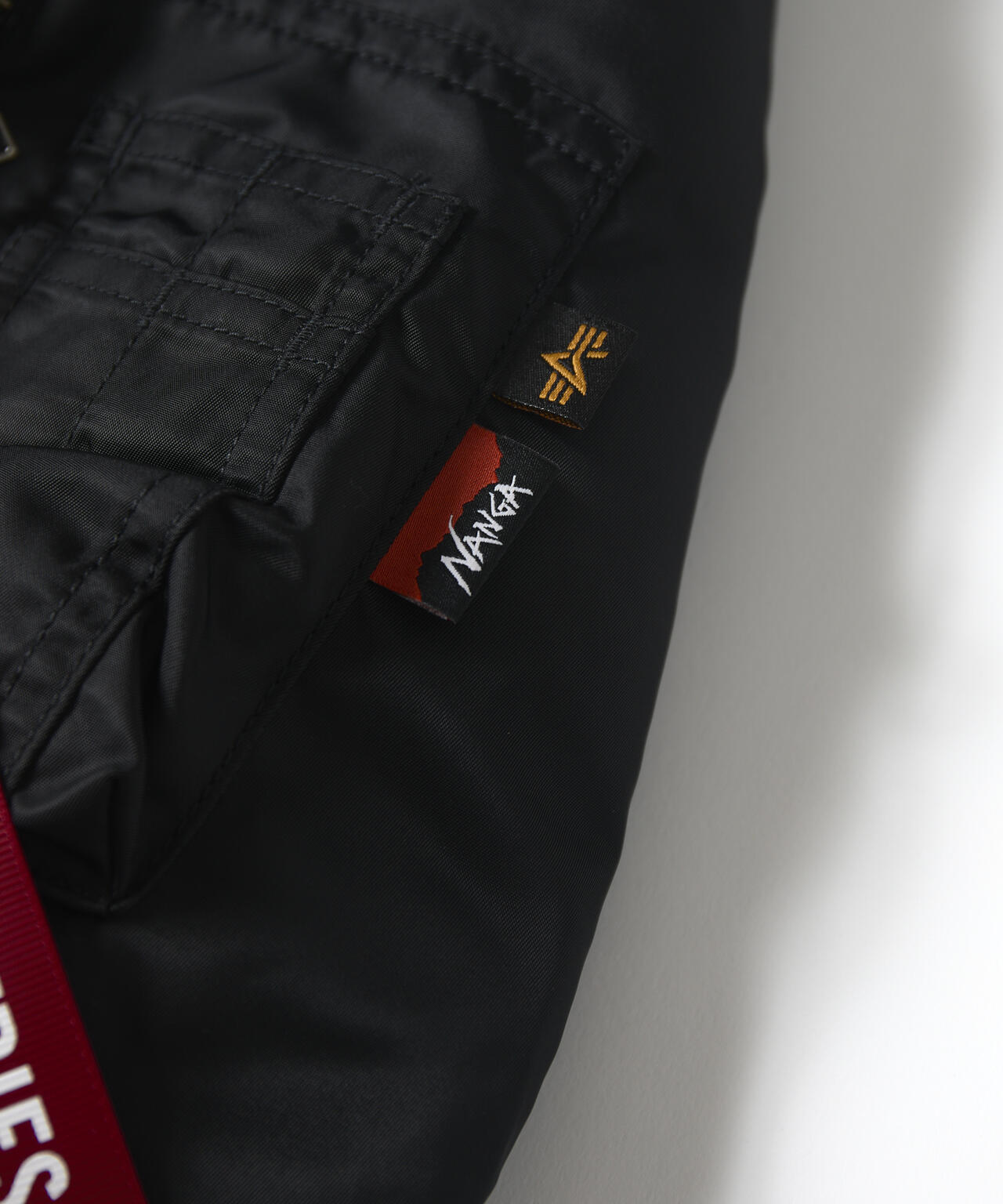 xNANGA×FREAK'S STORE×ALPHA INDUSTRIES /DOWN MA-1 JACKET/ダウンエム