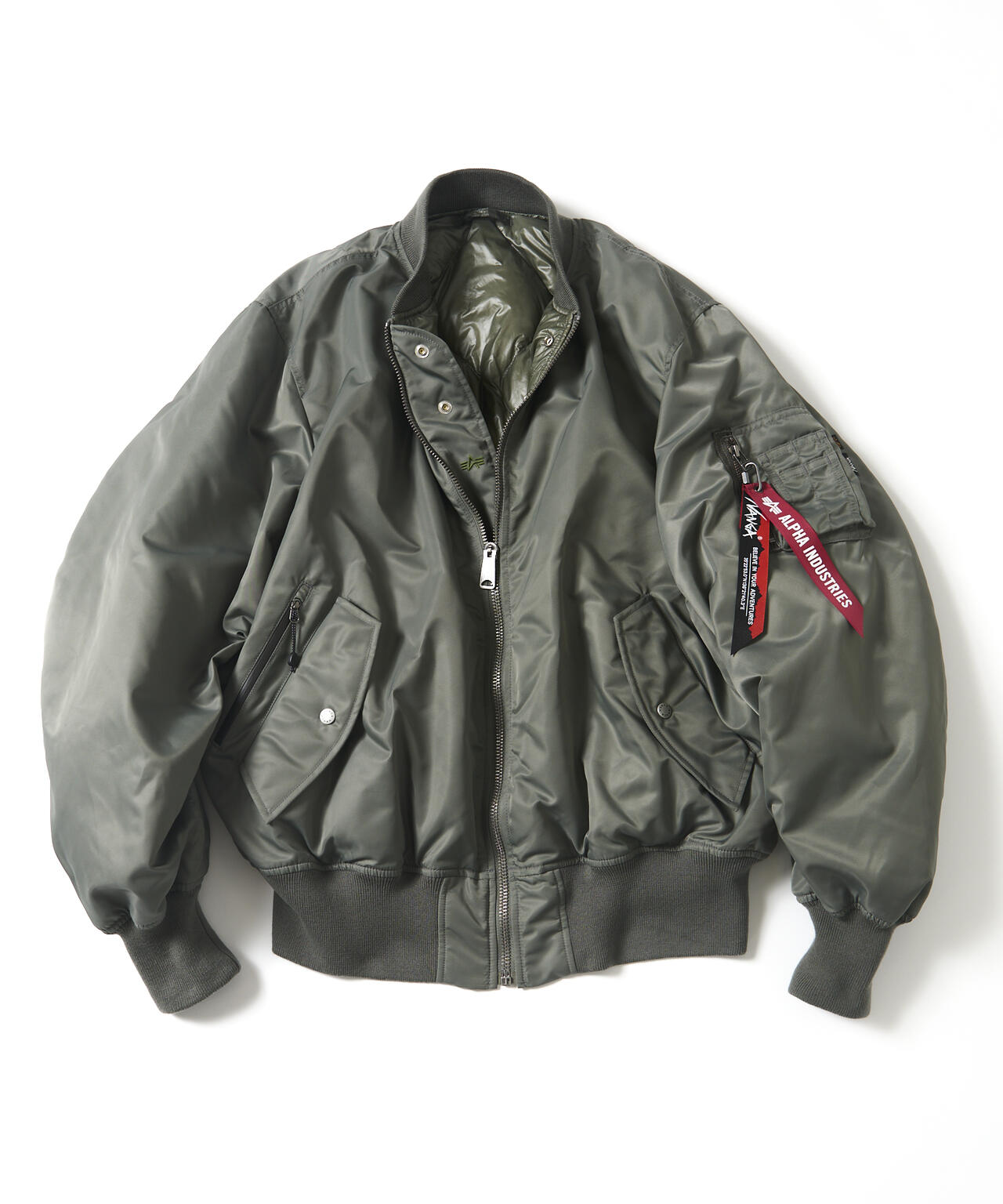 xNANGA×FREAK'S STORE×ALPHA INDUSTRIES /DOWN MA-1 JACKET/ダウンエム
