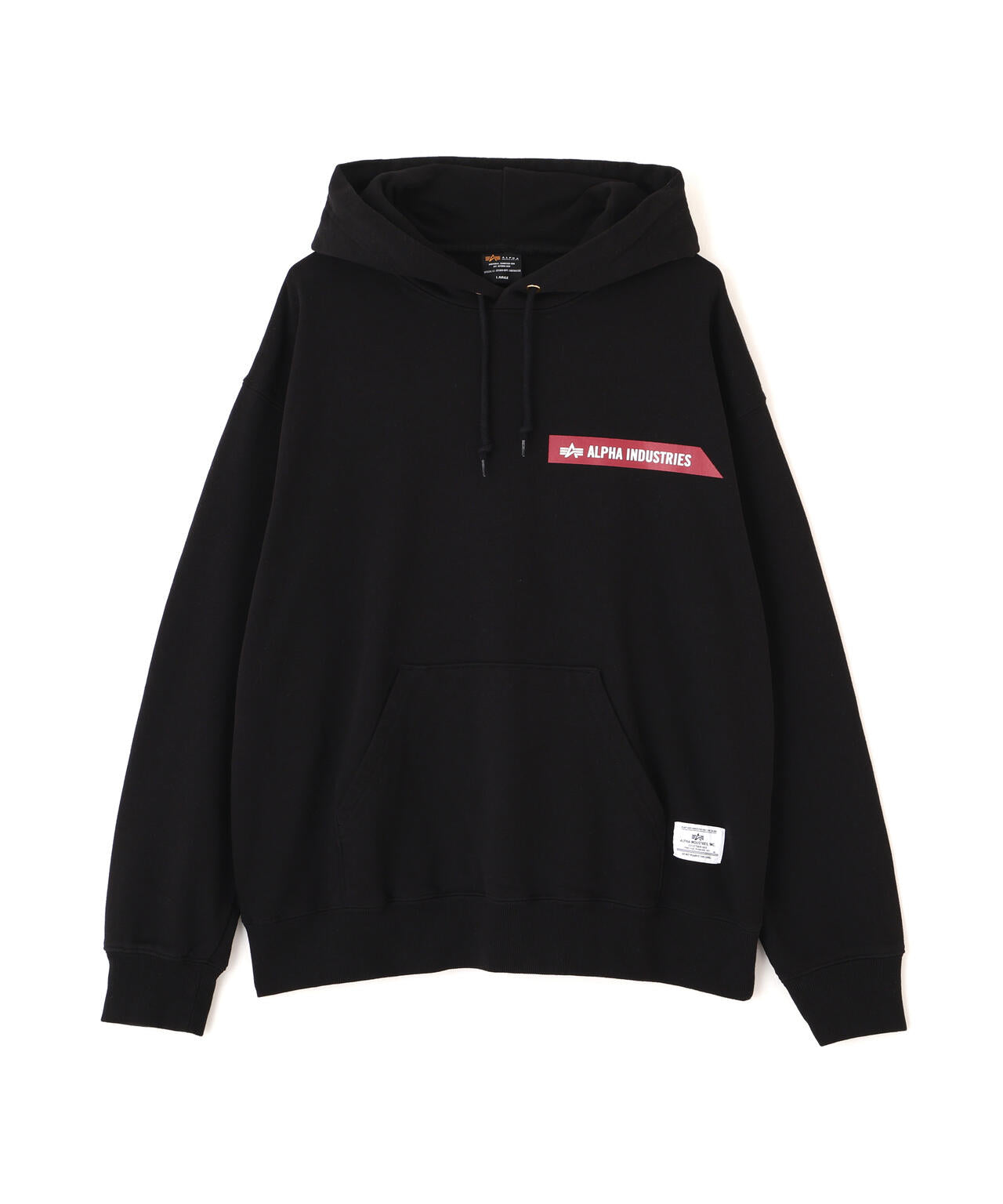 Alpha Industries（アルファ インダストリーズ） レッド25cm ALPHA RED RIBBON HOODIE | Alpha Industries（アルファ