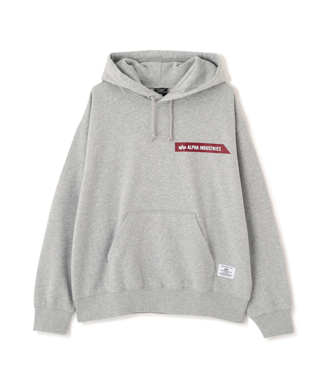 ALPHA RED RIBBON HOODIE | Alpha Industries（アルファ