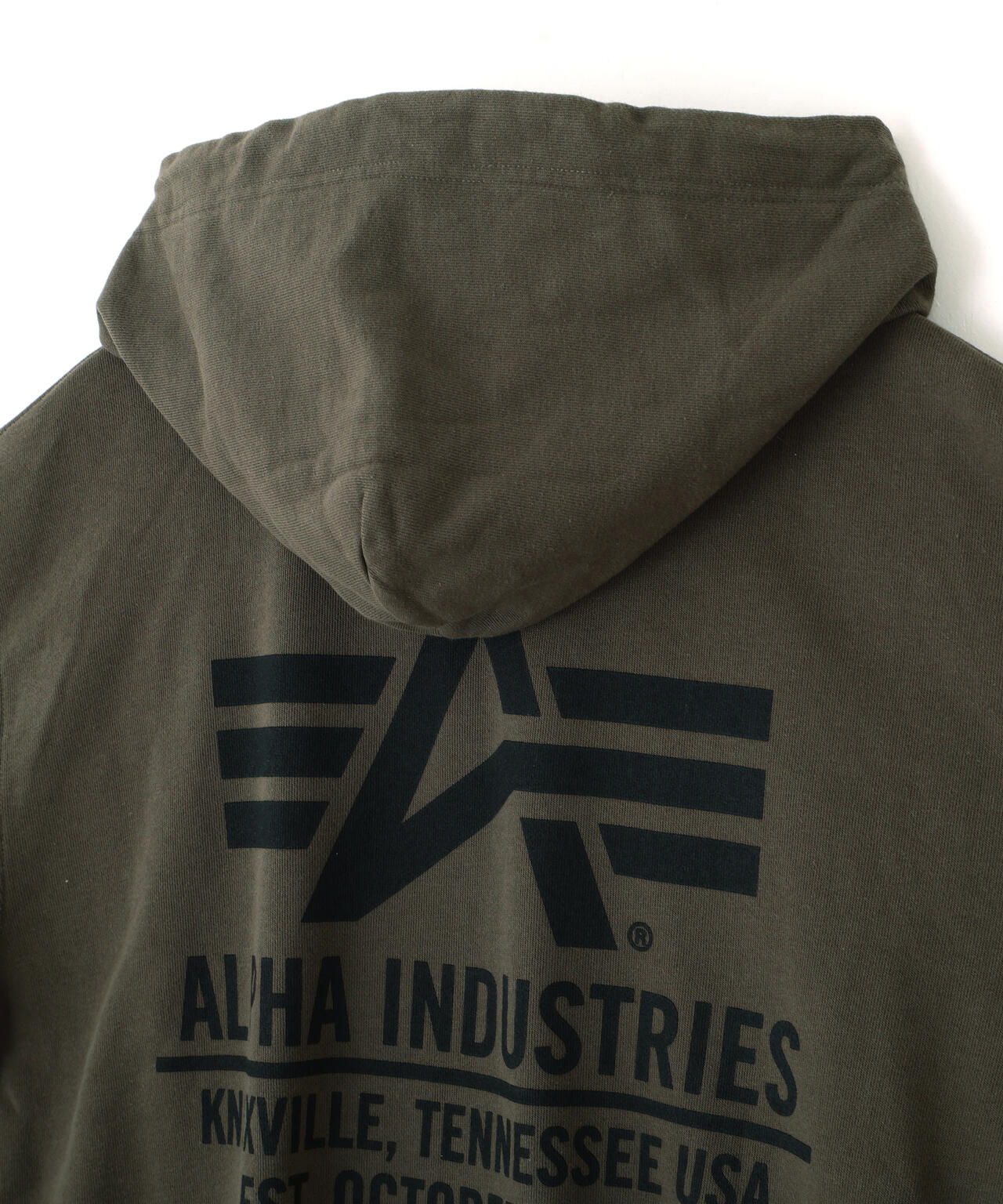 ALPHA RED RIBBON ZIP HOODIE | Alpha Industries（アルファ