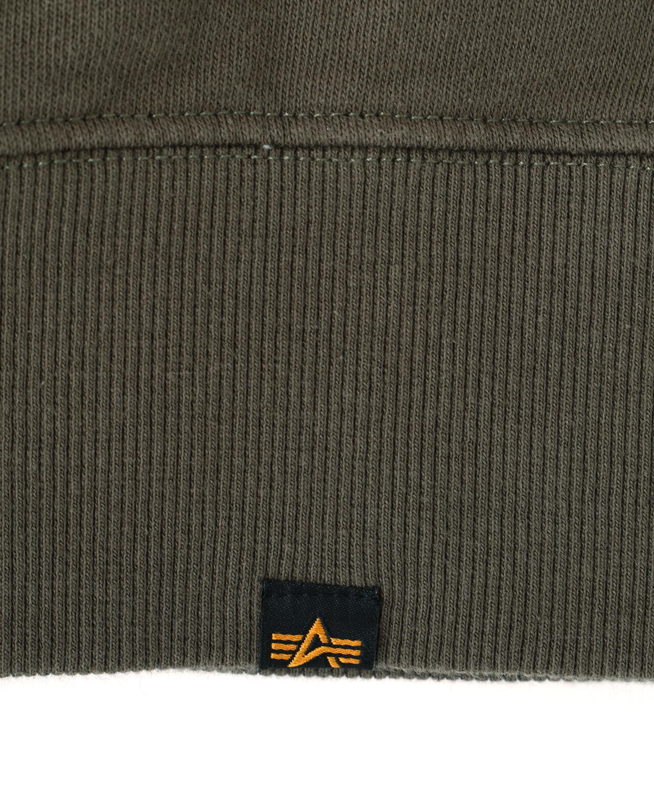 ALPHA RED RIBBON ZIP HOODIE