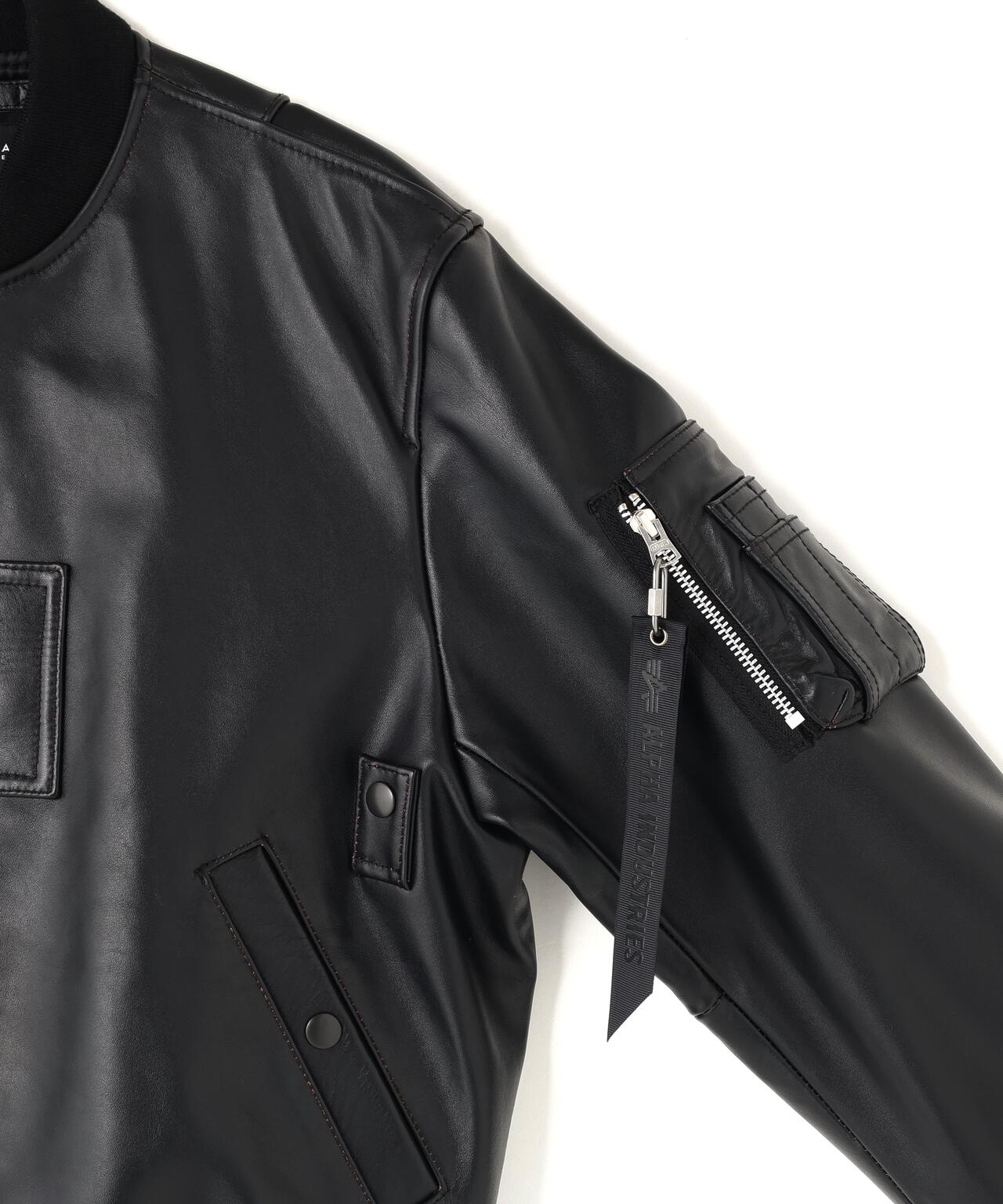 LEATHER MA‐1 FLIGHT JACKET / |レザー エムエーワン フライト