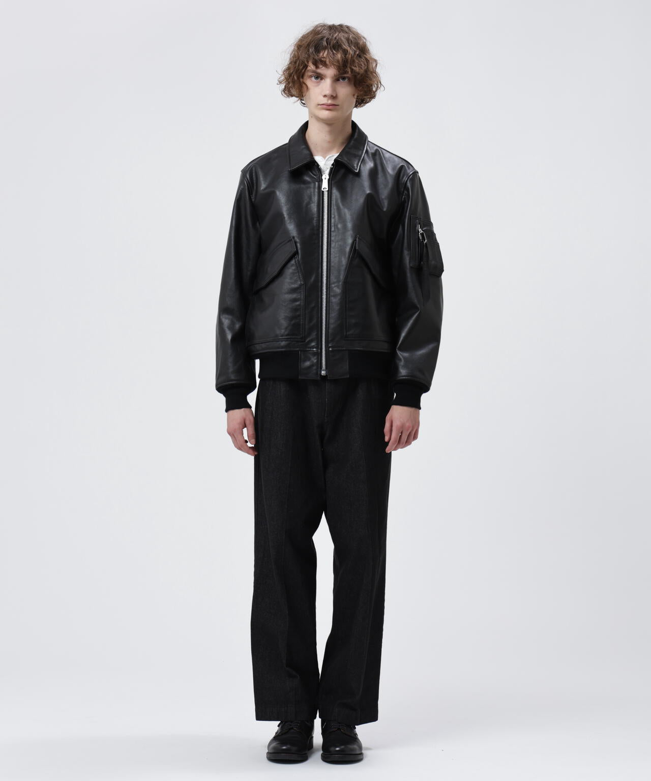 LEATHER CWU 36／P FLIGHT JACKET / レザー シーダブル ユー フライト