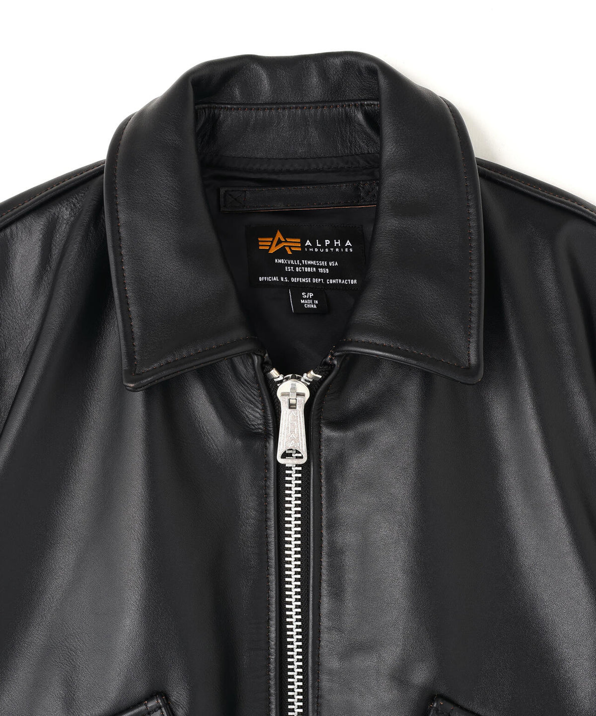 LEATHER CWU 36／P FLIGHT JACKET