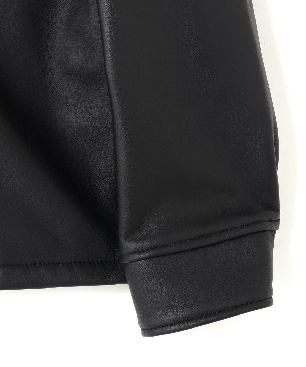 LEATHER LIGHT AVIATOR JACKET