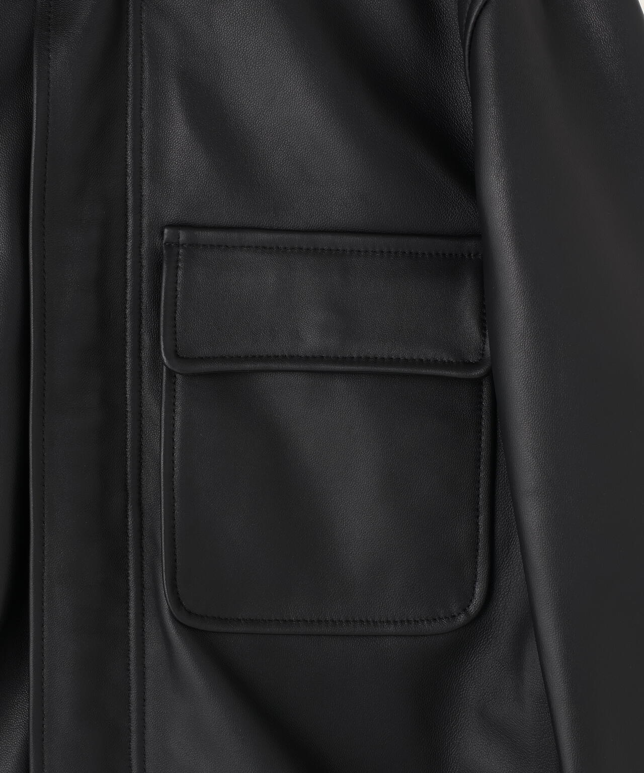 LEATHER LIGHT AVIATOR JACKET / レザー ライト アビエイター
