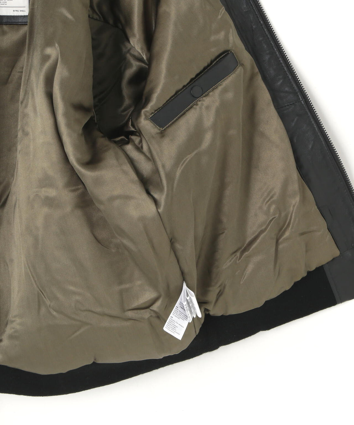LEATHER MA-1 HERITAGE FIT FLIGHT JACKET