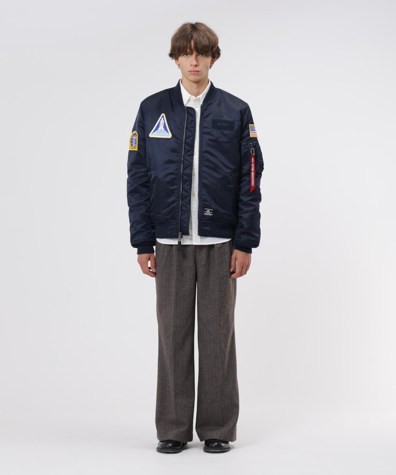 187cm C:80 W:70 H:91 着用サイズ：L