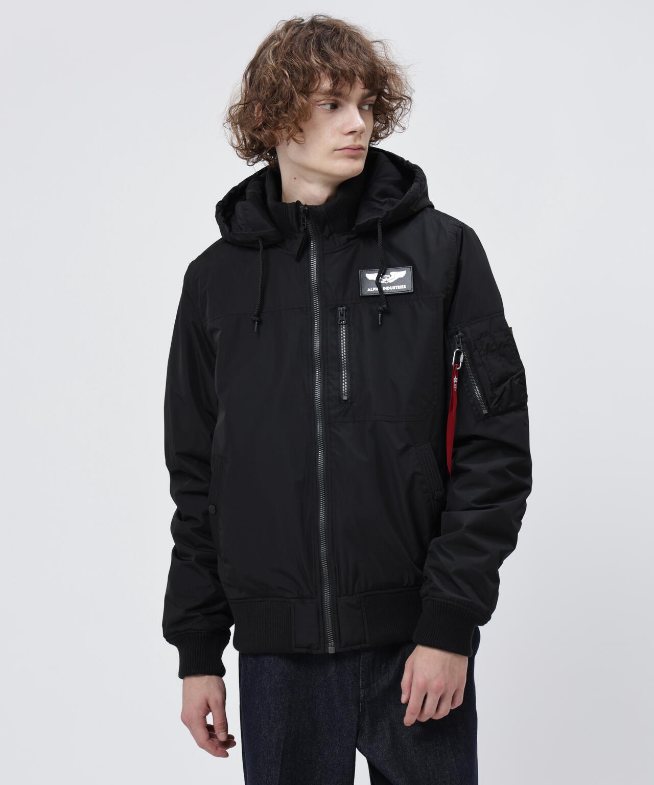 MA‐1 HOODED REGULAR FIT FLIGHT JACKET / エムエーワン フーデット