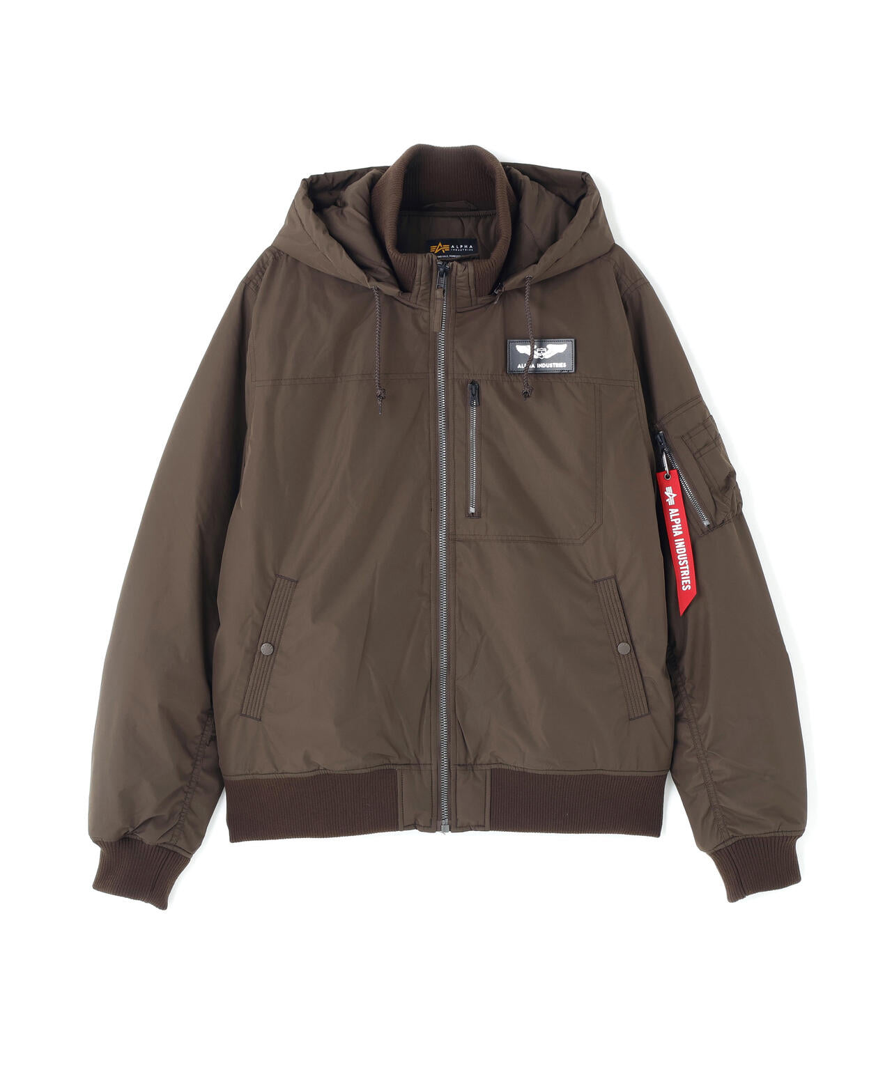 MA‐1 HOODED REGULAR FIT FLIGHT JACKET / エムエーワン フーデット