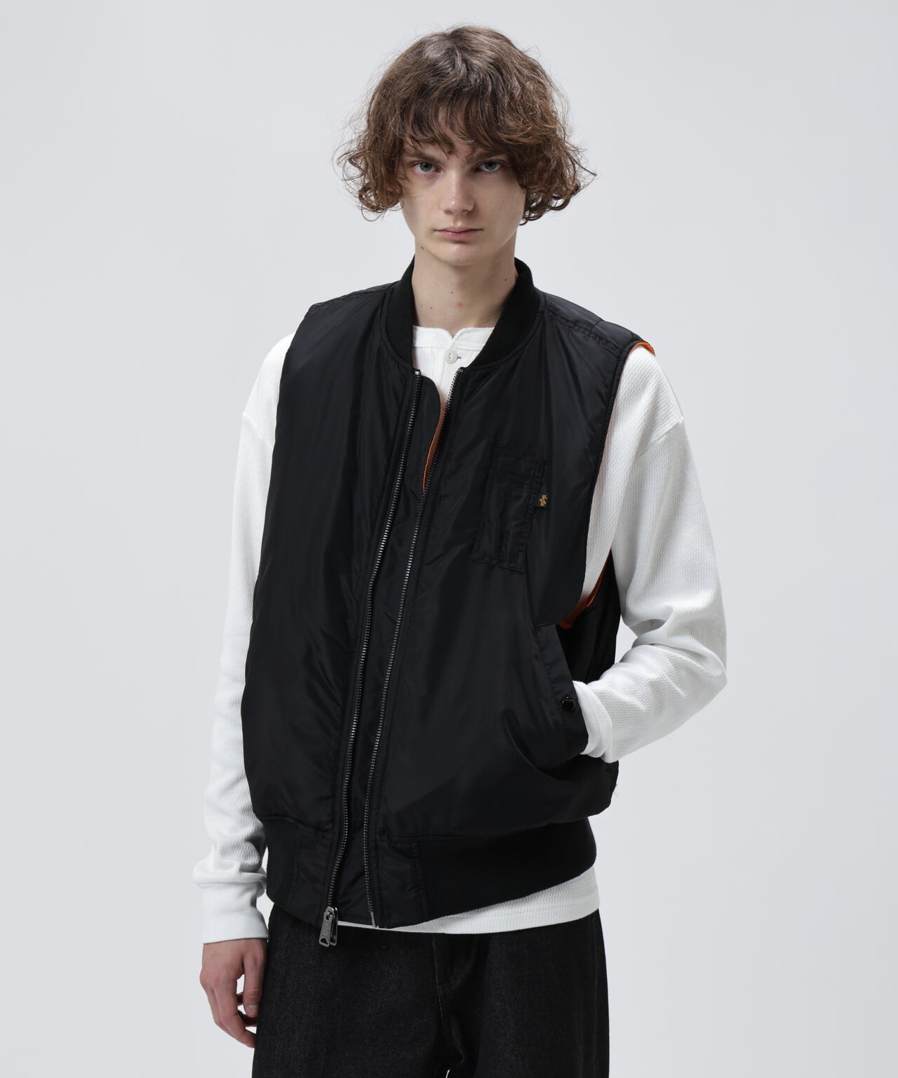 MA‐1 RELAXED FIT VEST | Alpha Industries（アルファ