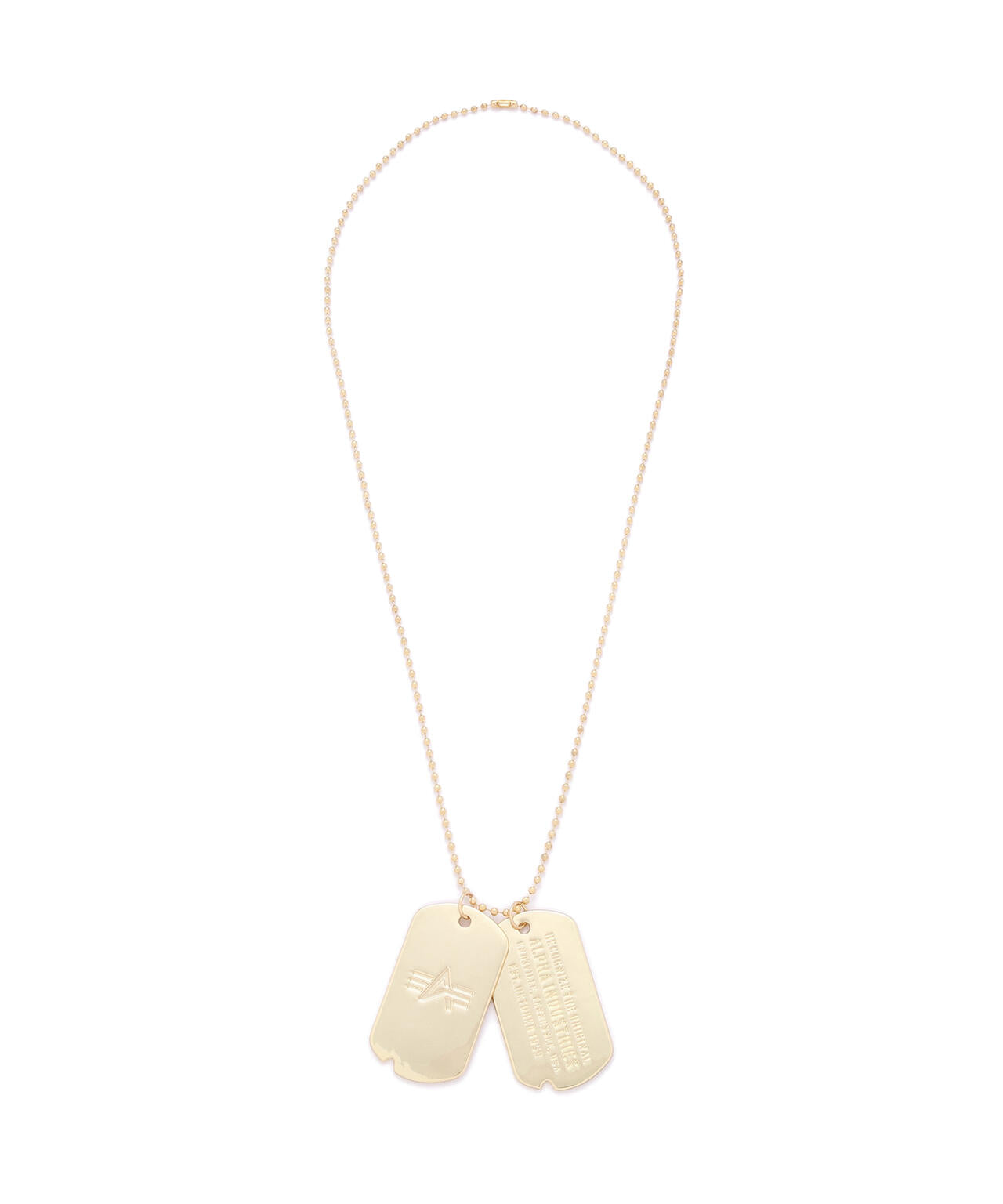 Dog Tag Necklace | Alpha Industries（アルファ インダストリーズ