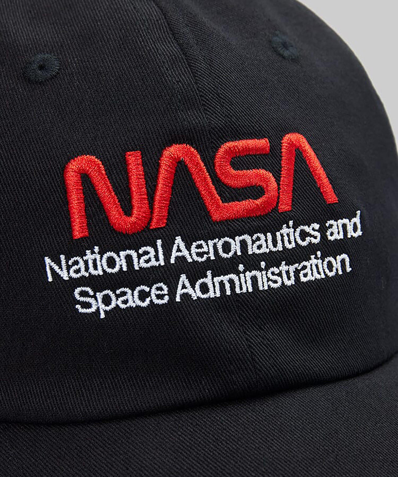 NASA WORM LOGO CAP | Alpha Industries（アルファ インダストリーズ