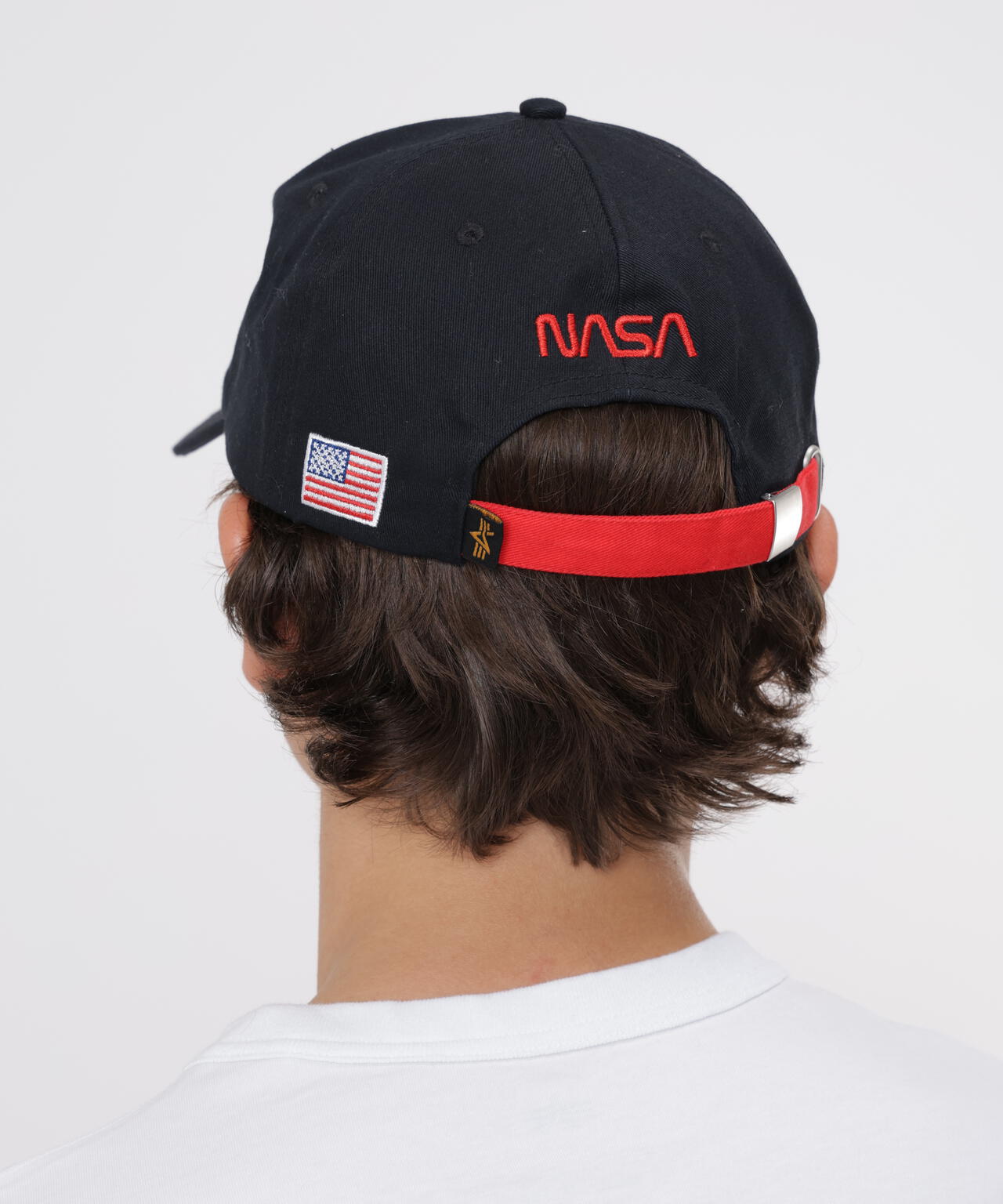 NASA WORM LOGO CAP | Alpha Industries（アルファ インダストリーズ