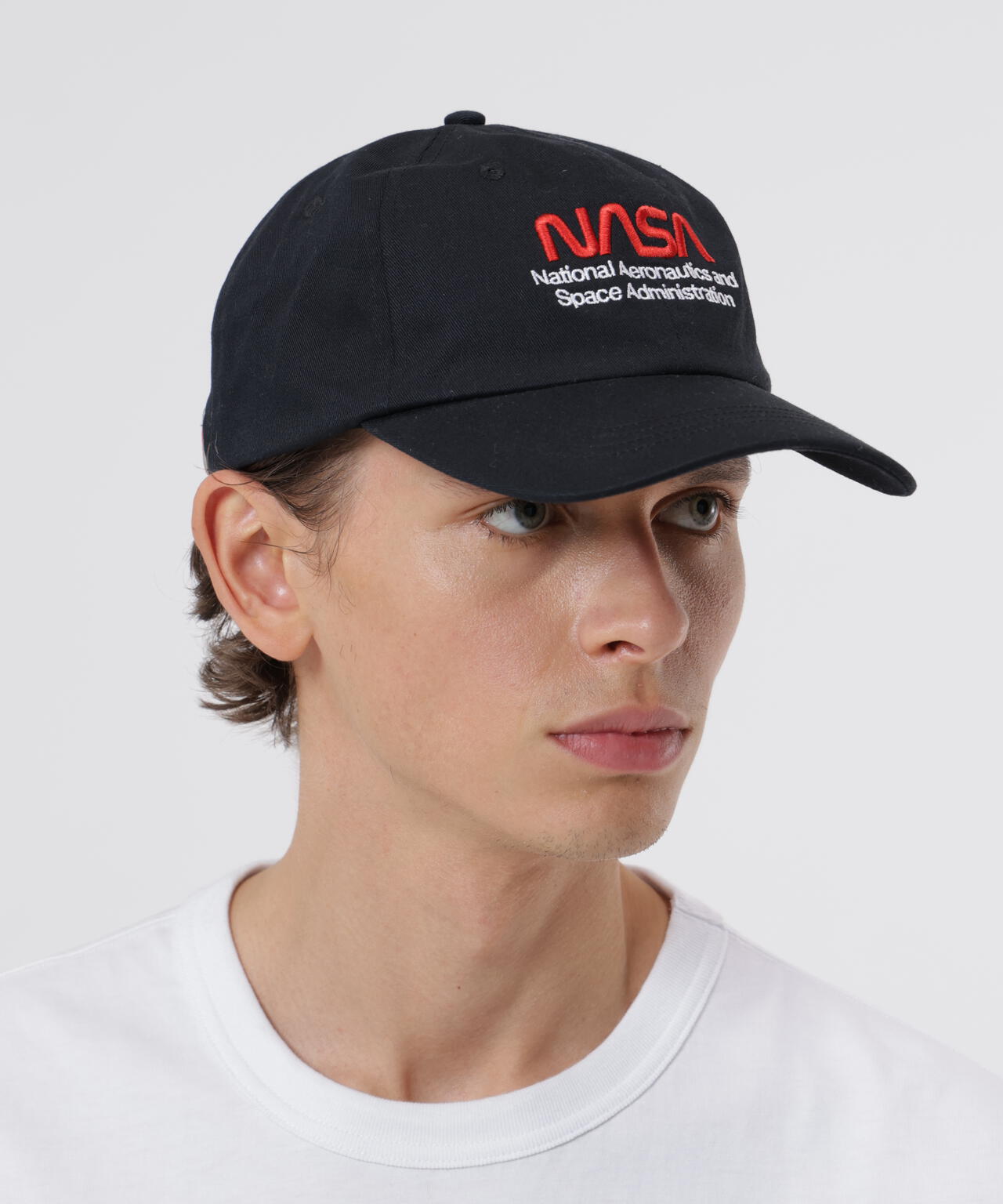 NASA WORM LOGO CAP | Alpha Industries（アルファ インダストリーズ