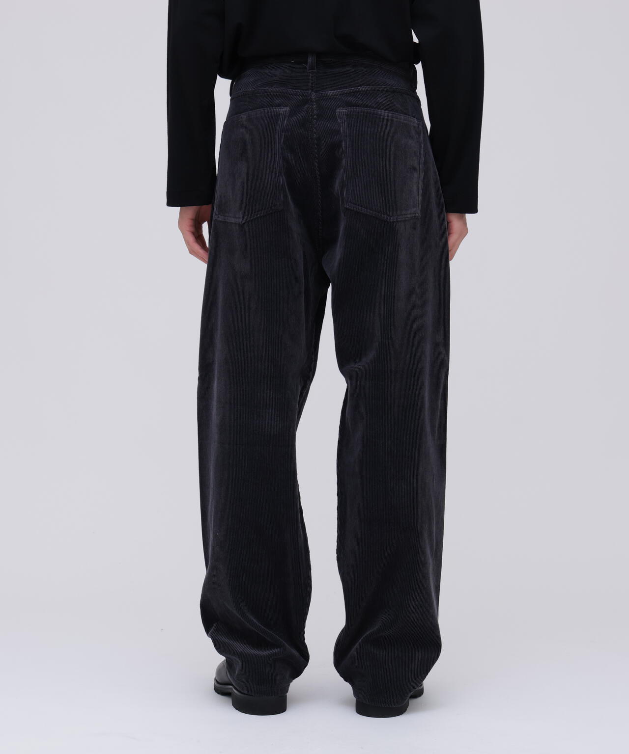 SEVEN BY SEVEN / CORDUROY WIDE PANTS ‐ Modal mix ‐