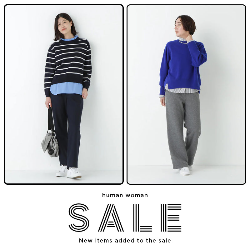 【SALE】human womanで見つける、今すぐ着たい主役級ニット＆パンツ｜human woman｜画像