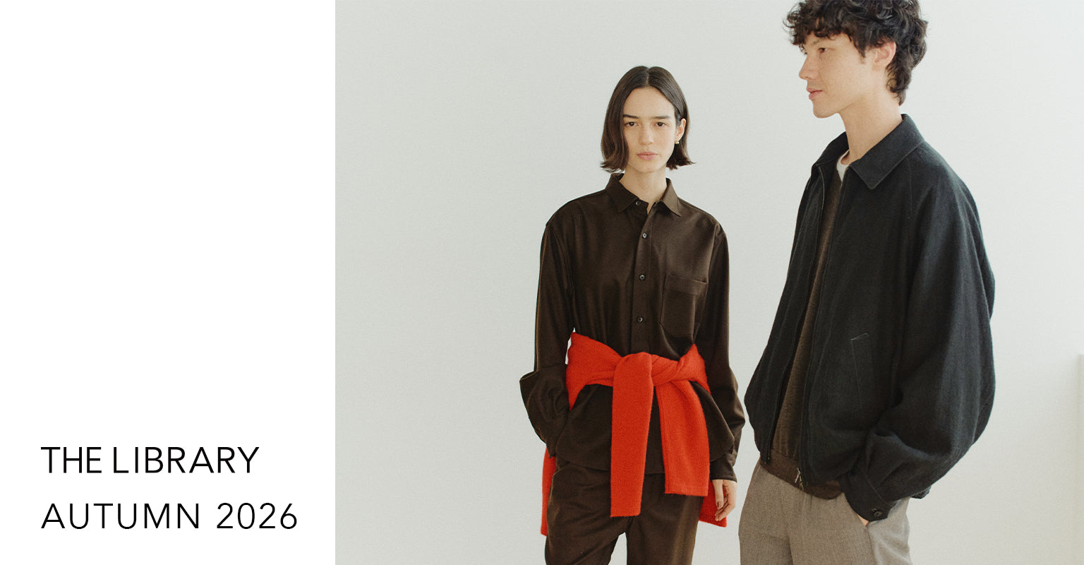Aeta THE LIBRARY別注コート L アエタから初のアパレルが登場、アン