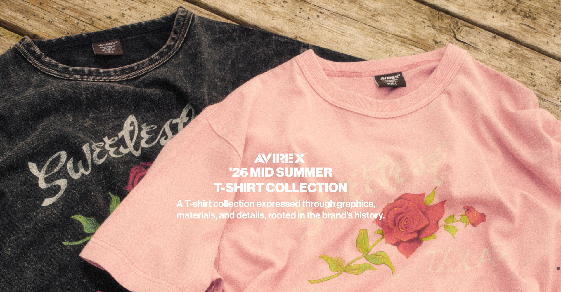 T-SHIRT COLLECTION｜AVIREX｜画像