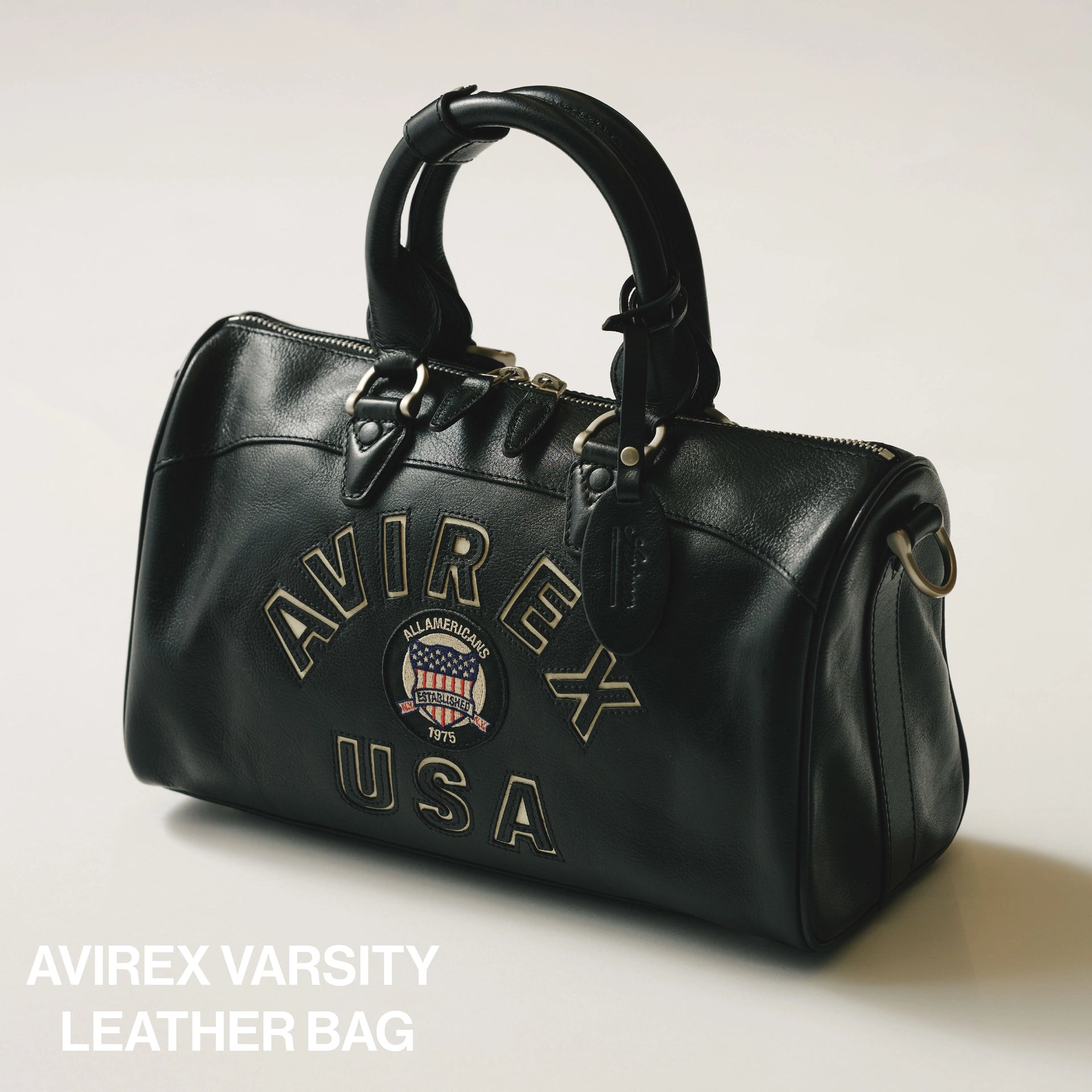 VARSITY LEATHER BAG｜AVIREX｜画像