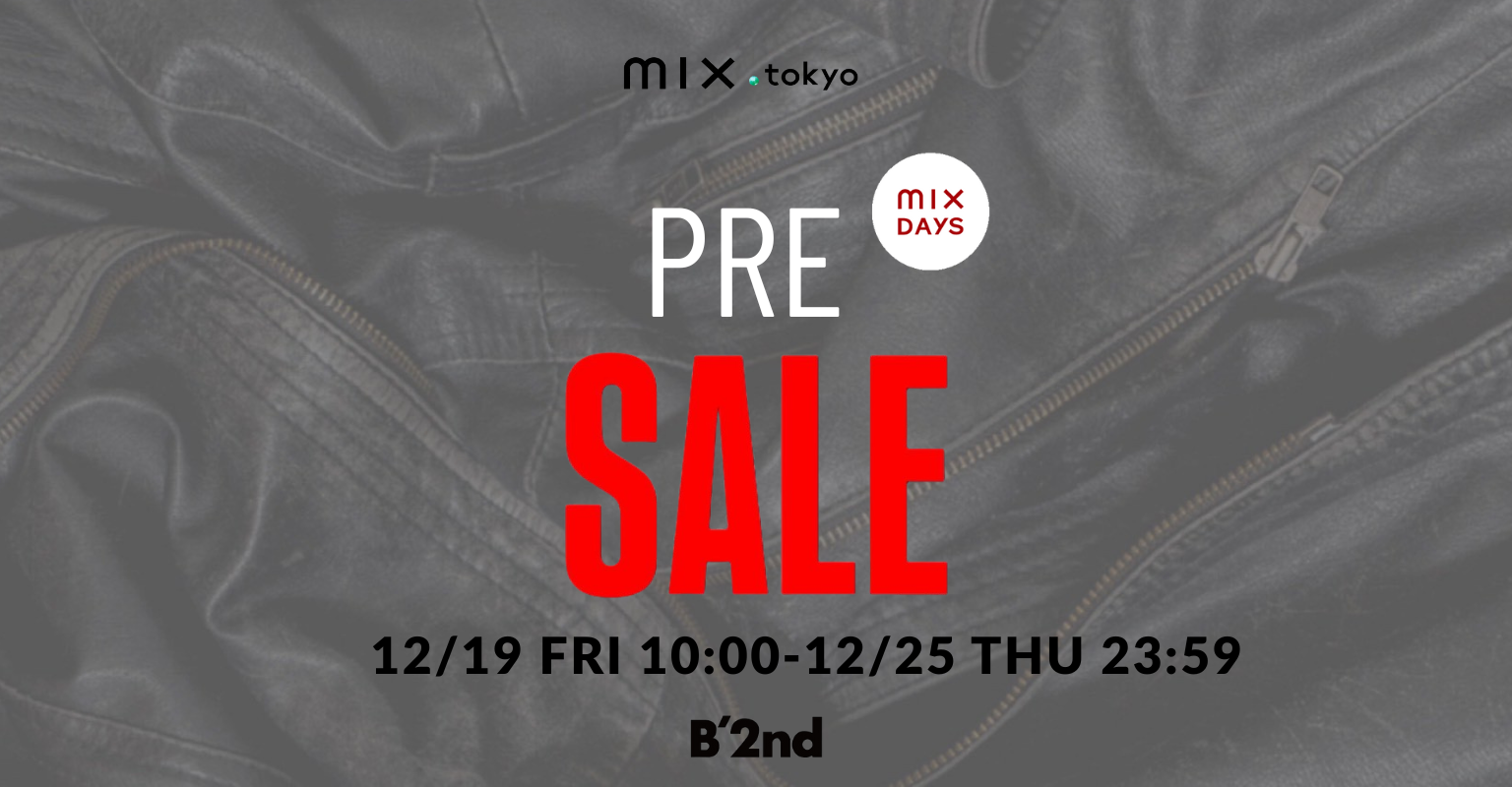 WINTER PRE SALE｜B'2nd｜画像
