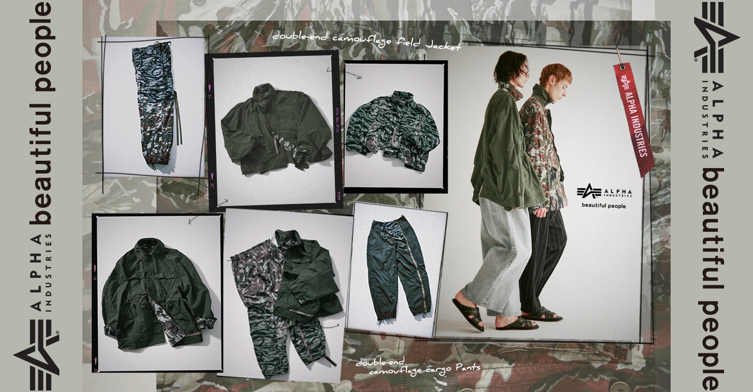 beautiful people × Alpha Industries｜Alpha Industries｜画像
