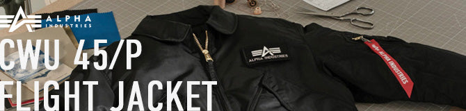 CWU 45/P FLIGHT JACKET｜Alpha Industries｜画像
