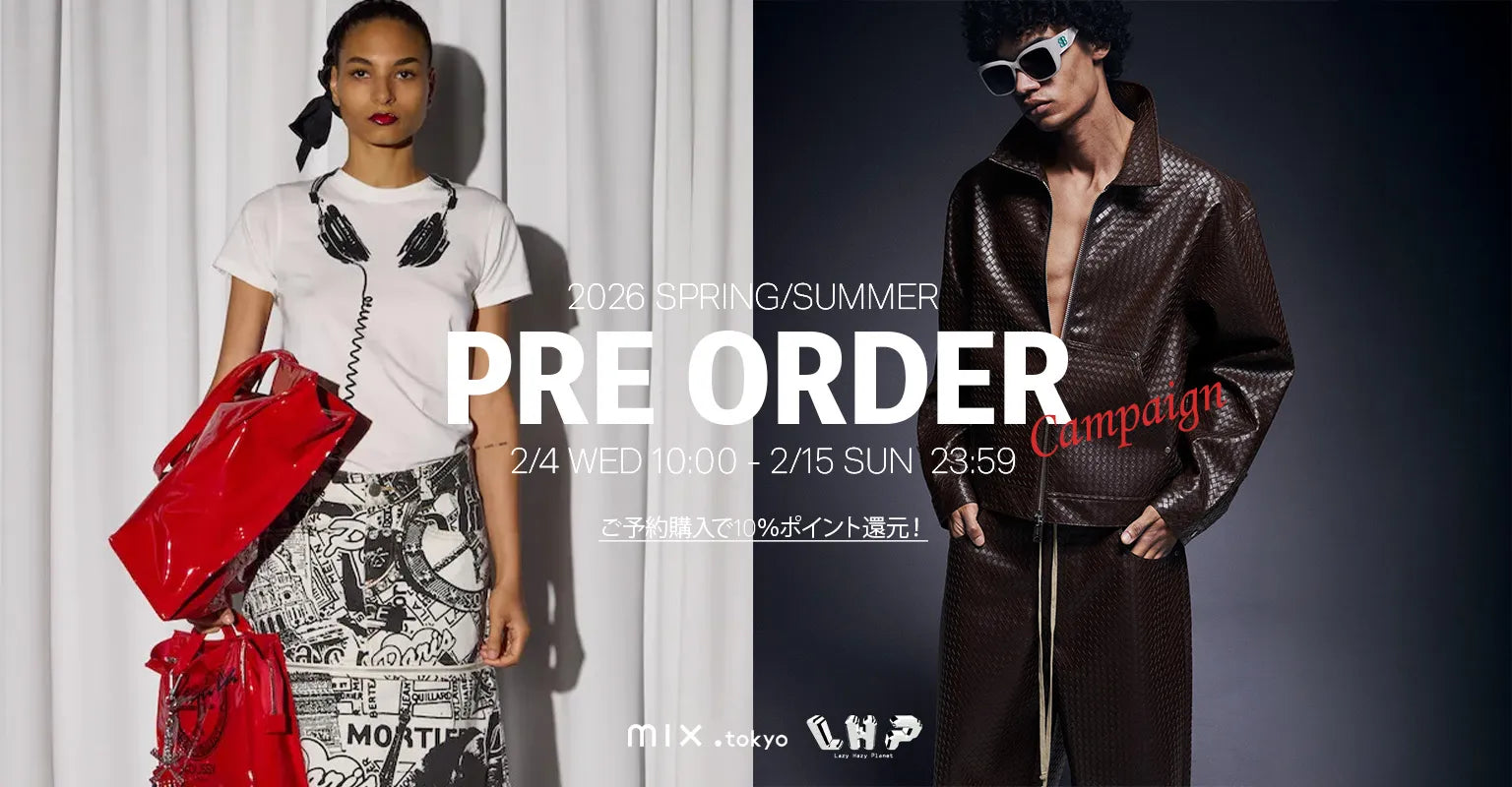 26SS PRE ORDER｜LHP｜画像