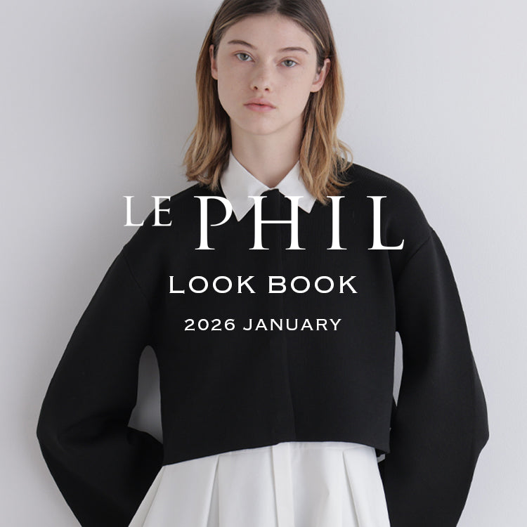 2026 January　LOOK BOOK｜LE PHIL｜画像