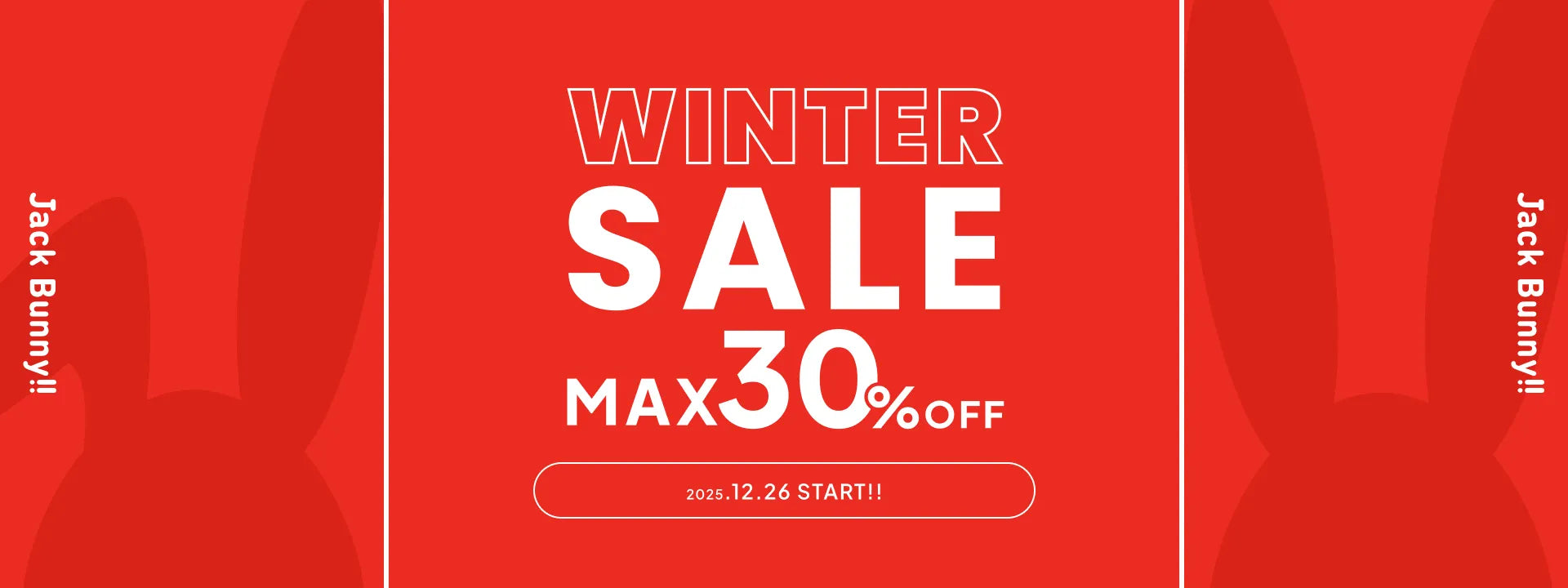 WINTER SALE｜Jack Bunny!!｜画像