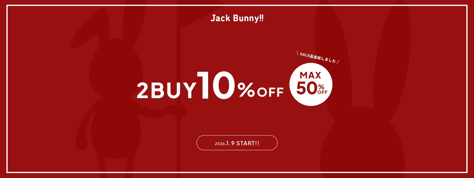 SALE2buy10%｜Jack Bunny!!｜画像
