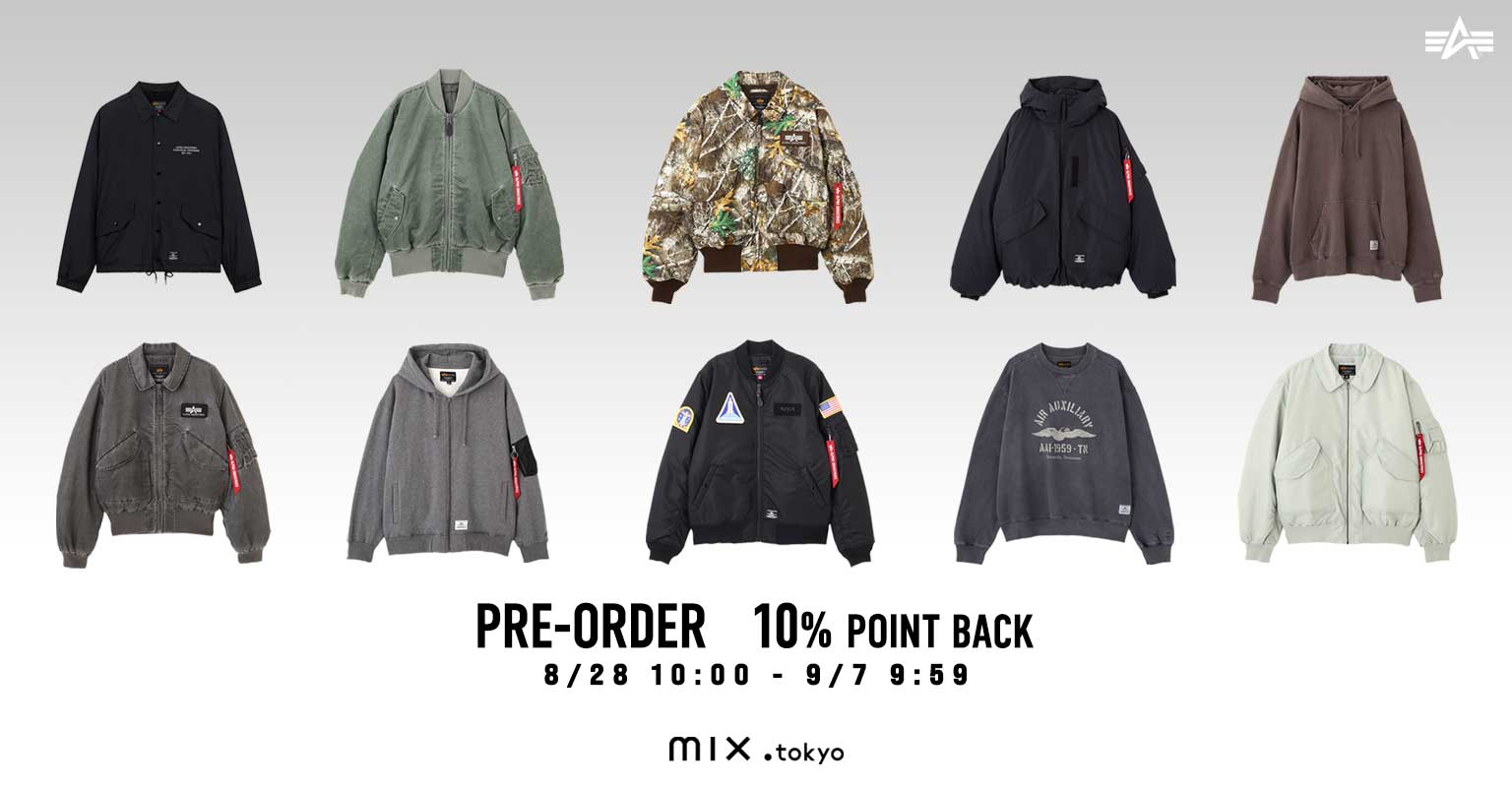 Alpha Industries（アルファインダストリーズ）｜【公式】通販mix
