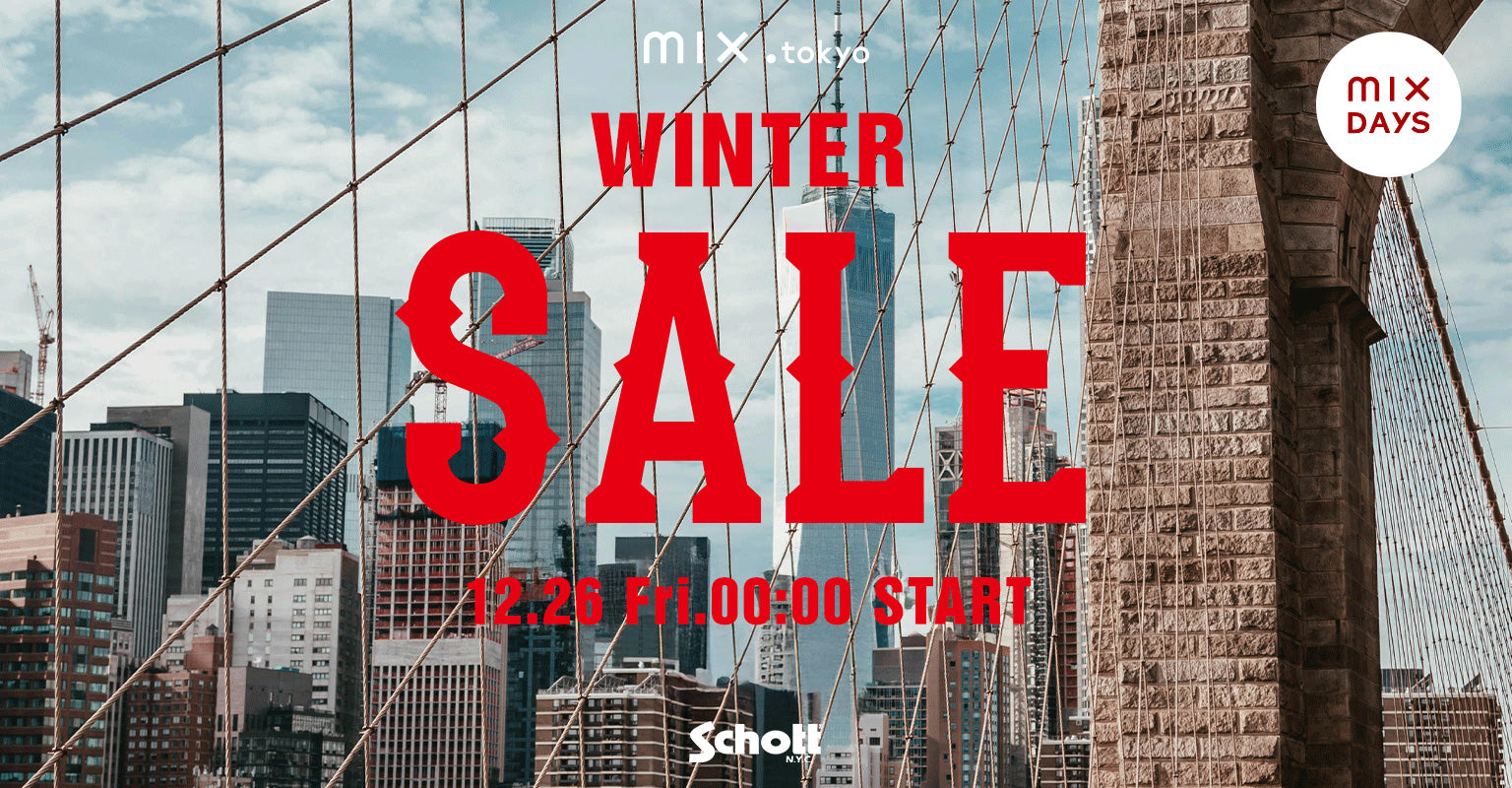 WINTER SALE｜Schott｜画像